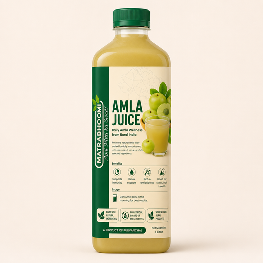Matrabhoomi Amla Juice – Daily Immunity & Wellness Booster