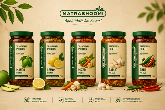 Matrabhoomi Traditional Pickles – Authentic Homemade Achar by Women of Purvanchal